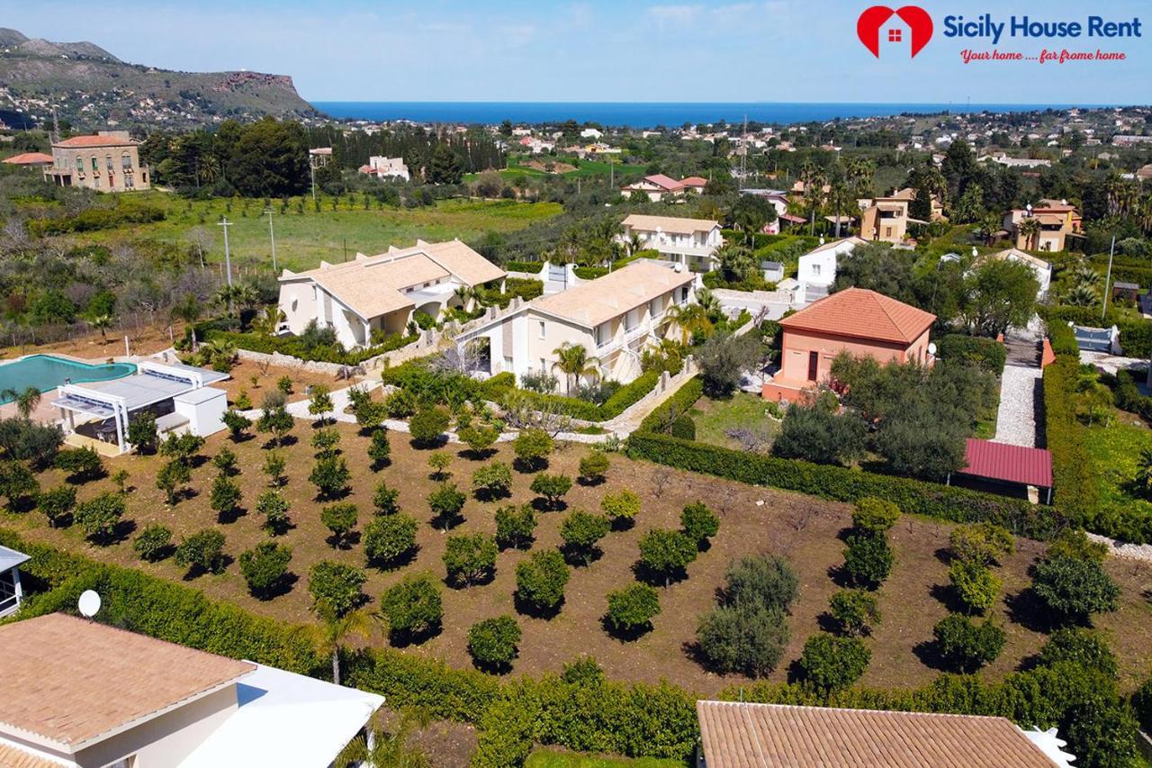 Borgo Aranci - Appartamento In Villa Garofalo - 15B Castellammare del Golfo Kültér fotó