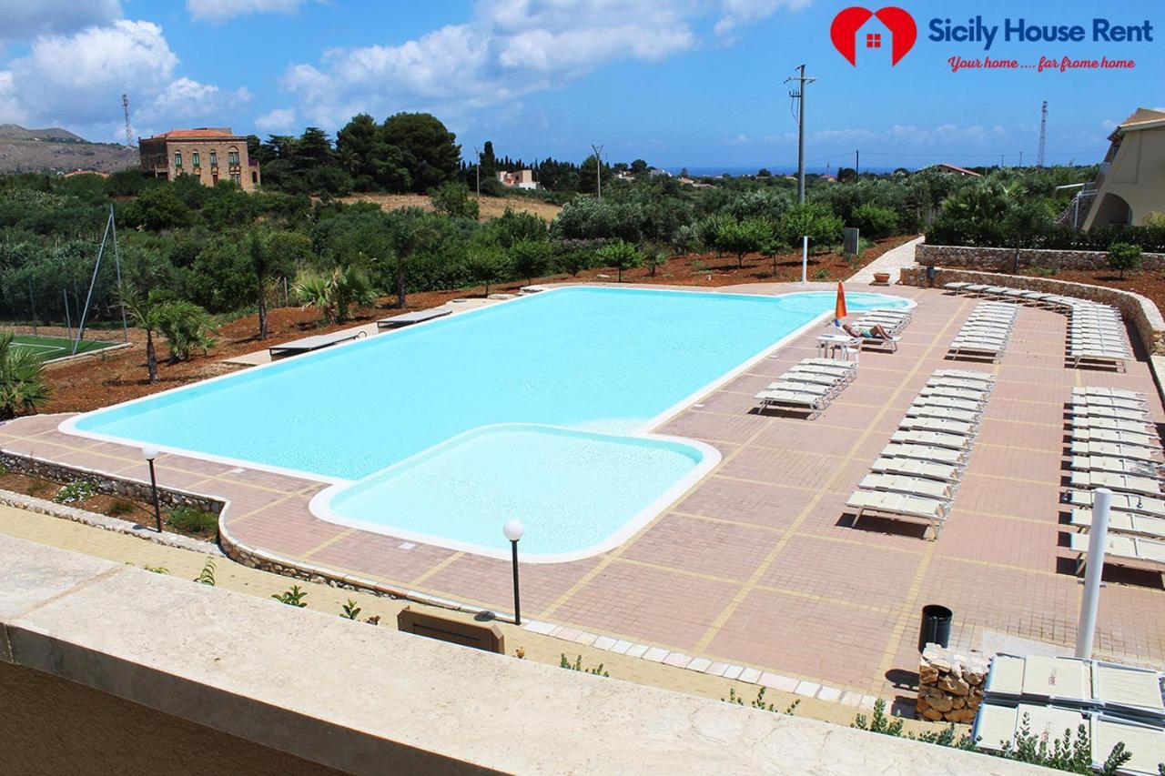 Borgo Aranci - Appartamento In Villa Garofalo - 15B Castellammare del Golfo Kültér fotó