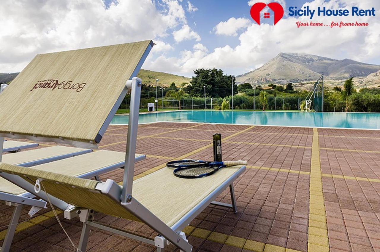 Borgo Aranci - Appartamento In Villa Garofalo - 15B Castellammare del Golfo Kültér fotó