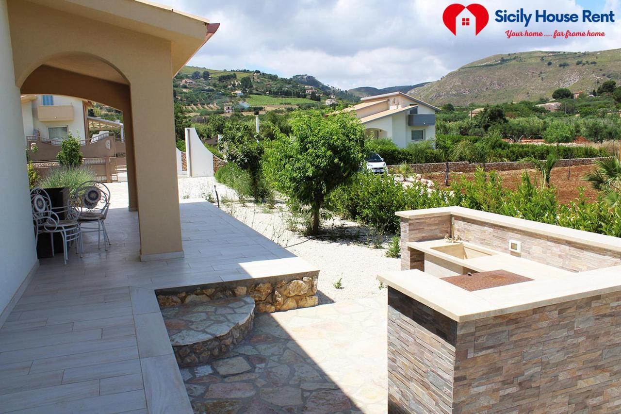 Borgo Aranci - Appartamento In Villa Garofalo - 15B Castellammare del Golfo Kültér fotó